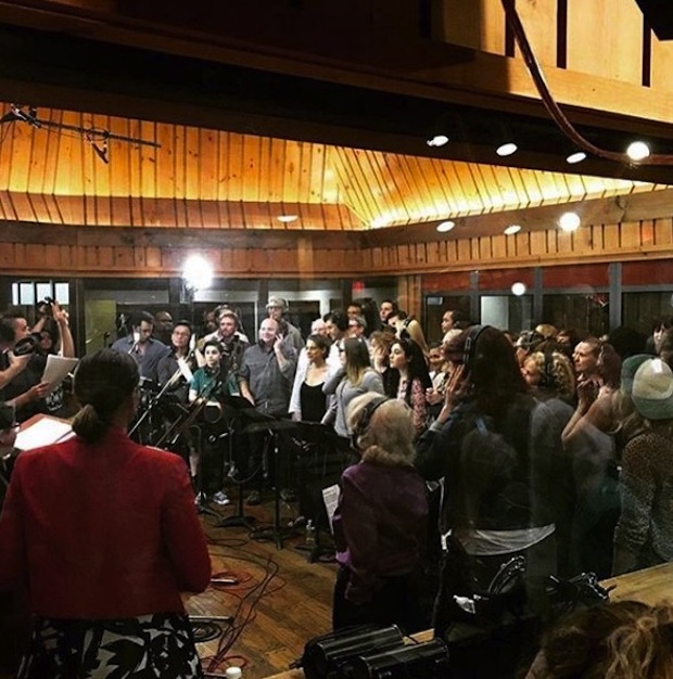 Broadway stars record Orlando charity single. u00e2u20acu201d AFP pic
