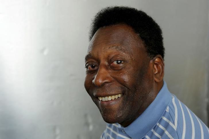 Legendary Brazilian football player Pele poses for a portrait during an interview in New York, US, April 26, 2016. u00e2u20acu201d Reuters pic