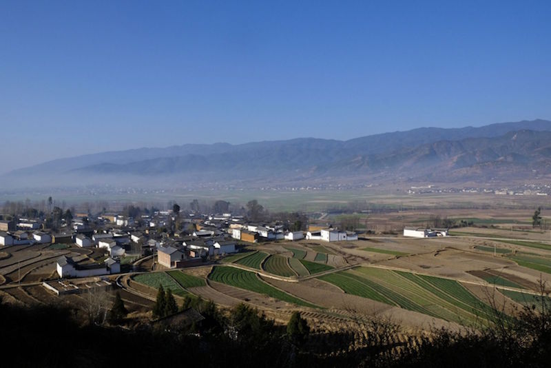 The stunning bird’s-eye view of the valley at Shaxi, Yunnan province. — TODAY pic