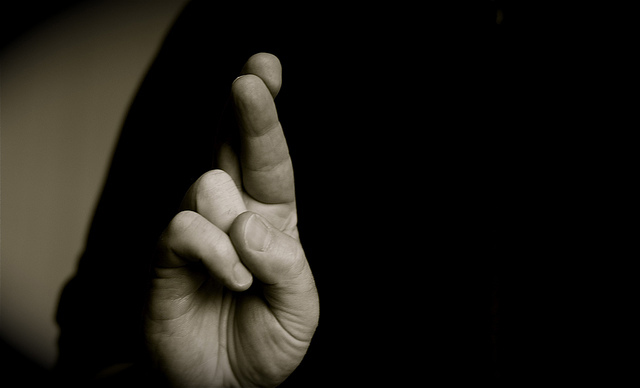 Is there superstition in avoiding superstition? u00e2u20acu201d Reuters pic