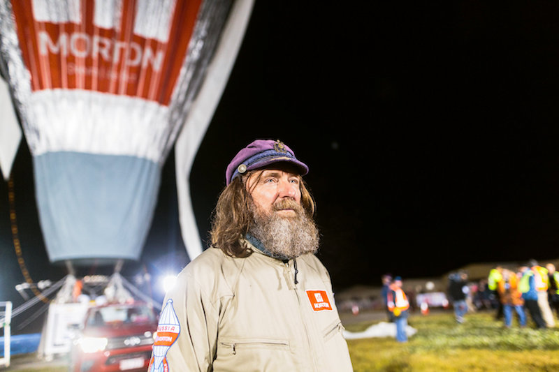 Russian adventurer Fedor Konyukhov is seen in front of his balloon before the start of his attempt to break the world record for a solo hot-air balloon flight around the globe near Perth July 12, 2016. u00e2u20acu201d Reuters pic