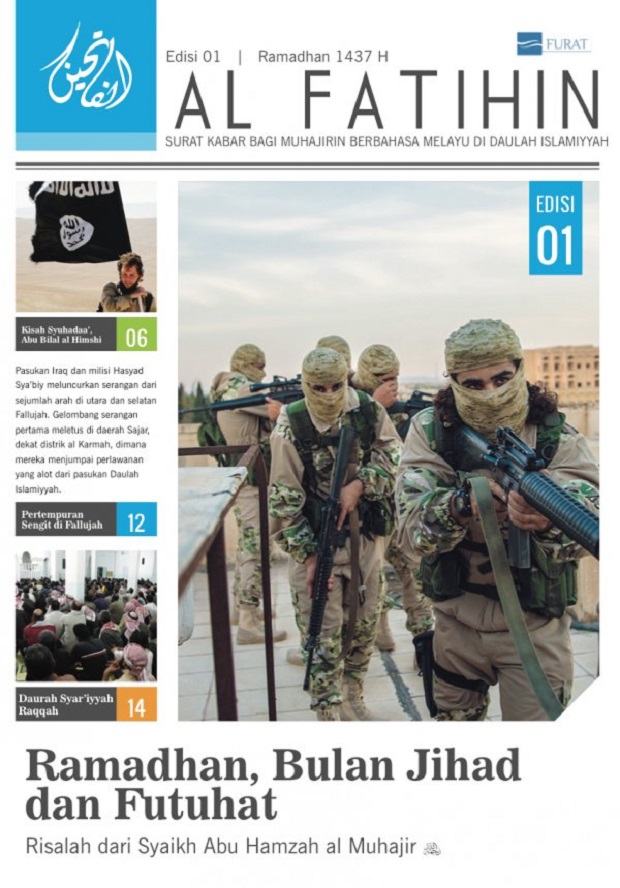 A Malay daily reported today that the publication called Al Fatihin was launched in southern Philippines on June 20, and is being distributed in Malaysia, Indonesia, Brunei, Singapore, southern Thailand, as well as southern Philippines itself. u00e2u20acu201d Picture