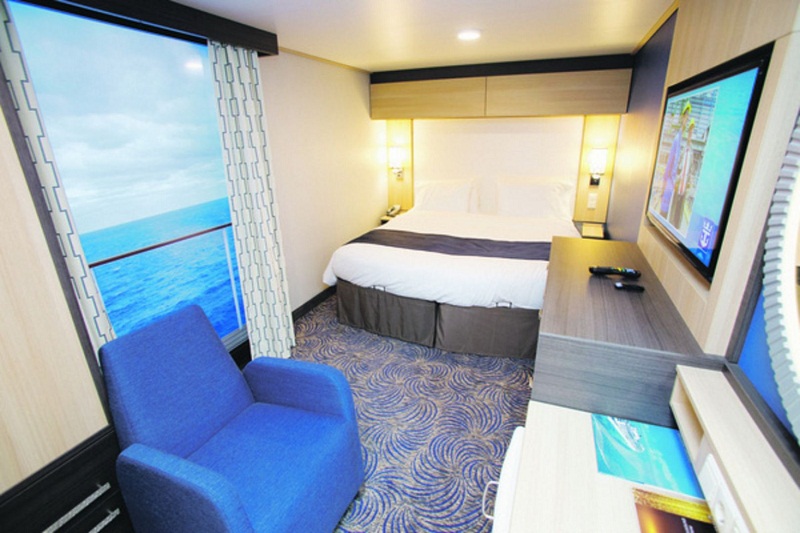 A virtual balcony suite. 