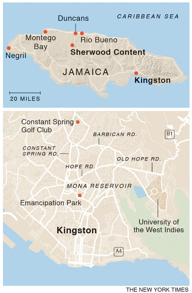 Jamaica has been known for running since the early 1900s, when G.C. Foster, who spent his youth walking and biking the hills here, did the 100-yard dash in 9.8 seconds at the island’s track-and-field championships. — New York Times graphics
