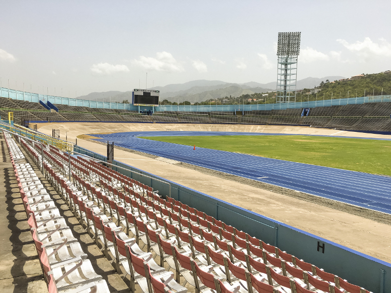 The national stadium in Kingston, Jamaica, July 12, 2016. — Moris Moreno/The New York Times pic