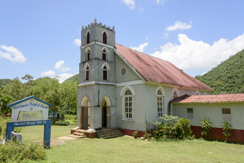 Waldensia Baptist Church in Sherwood Content, Jamaica, hometown of 100 and 200-metre world record holder Usain Bolt, July 13, 2016. — Moris Moreno/The New York Times pic