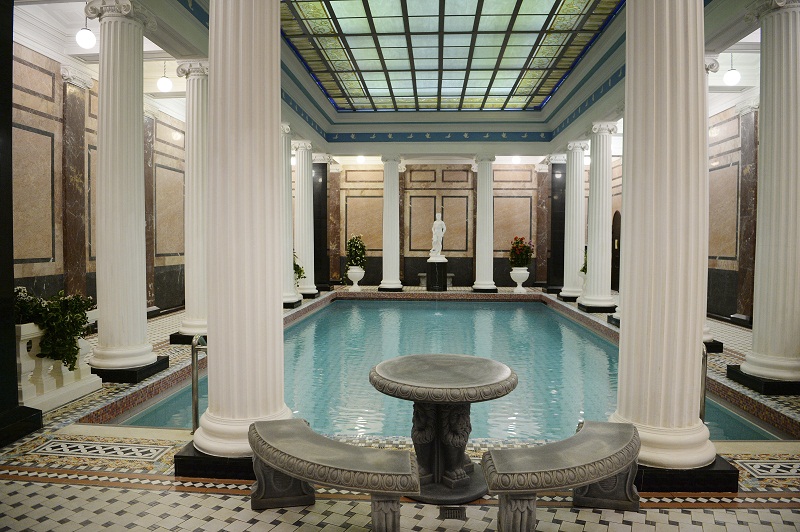 The Sanduny, the oldest public bathhouse in the country, in Moscow, July 15, 2016.