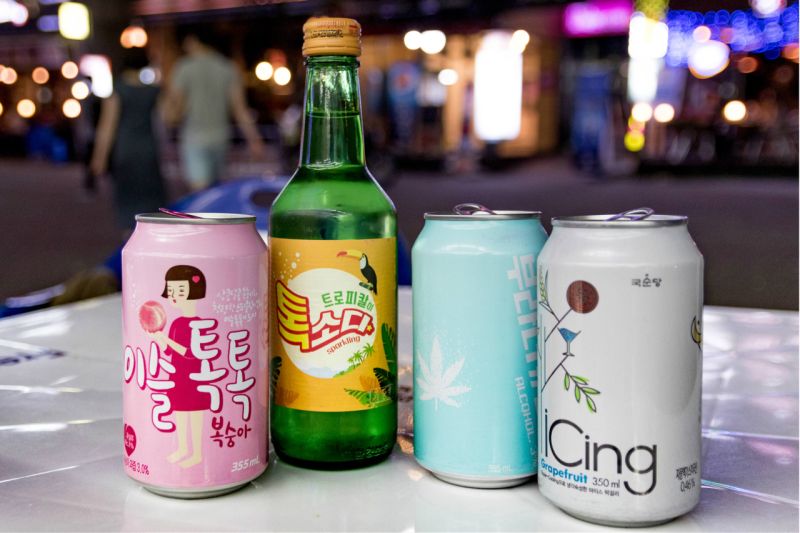 Grapefruit, apple, pomegranate, blueberry and citron are just some of the choices available in the new sojus and alcopops. 