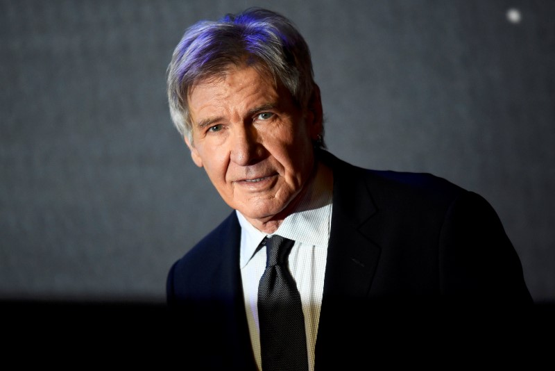 Harrison Ford arrives at the European Premiere of 'Star Wars, The Force Awakens' in Leicester Square, London, December 16, 2015. u00e2u20acu201d Reuters pic