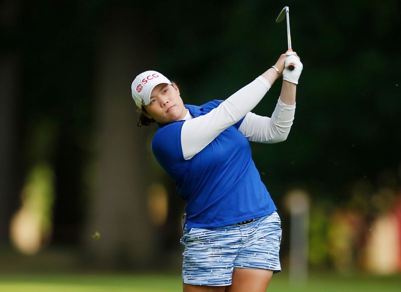 Thailand's Ariya Jutanugarn during third round play at the British women's Open golf championship at Woburn Golf & Country Club, England July 30, 2016. u00e2u20acu201d Reuters pic 