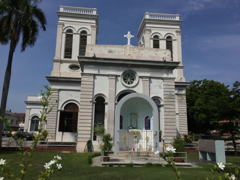 The 156-year-old Cathedral of Assumption located at Farquhar Street in Penang. u00e2u20acu2022 Picture by KE Ooi