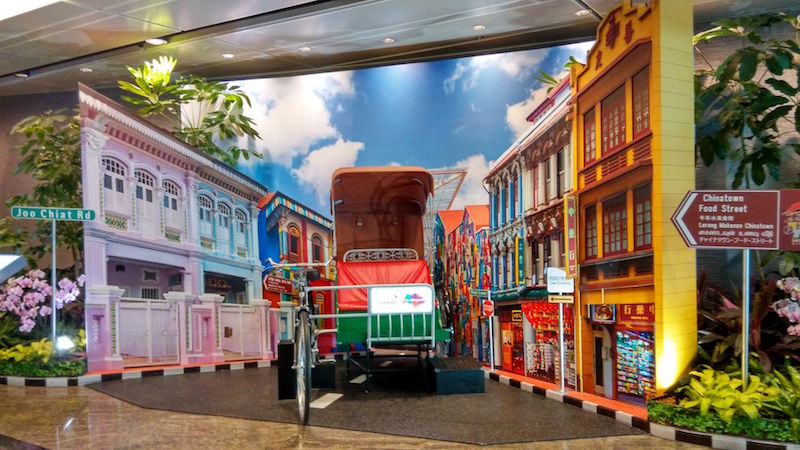 The memorable Changi Trishaw makes a return to Terminal 1. — TODAY pic