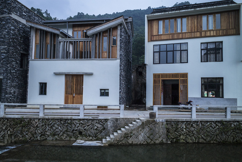 A rural regeneration project in the village of Wencun, near Hangzhou, that the architect Wang Shu, and his wife, Lu Wenyu, recently completed, June 8, 2016. —Picture by Lam Yik Fei/The New York Times