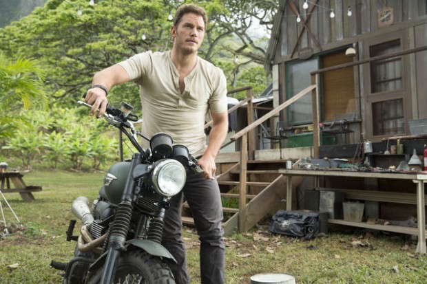 Chris Pratt in a scene from u00e2u20acu02dcJurassic World. u00e2u20acu201d AFP pic