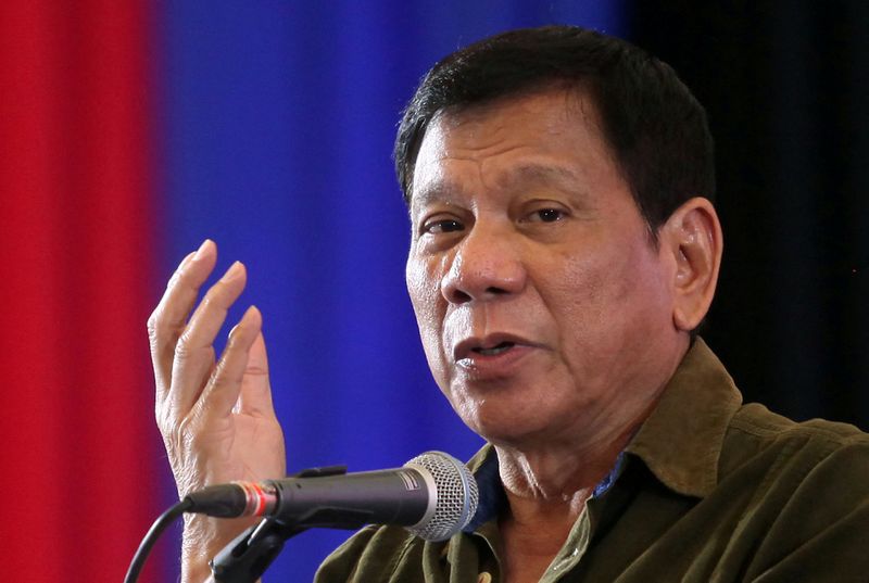 Philippine President Rodrigo Duterte speaks during a conference with businessmen in Davao city June 21, 2016. u00e2u20acu201d Reuters pic 