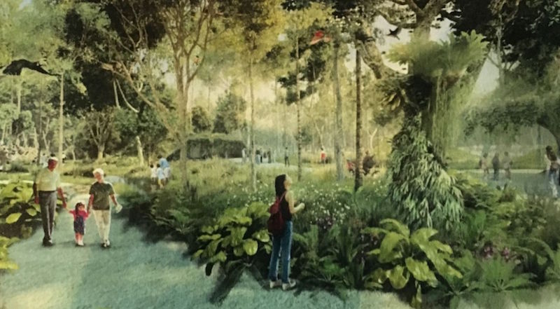 Artistu00e2u20acu2122s impression of the Mandai park development by 2023. u00e2u20acu201d Handout via TODAY