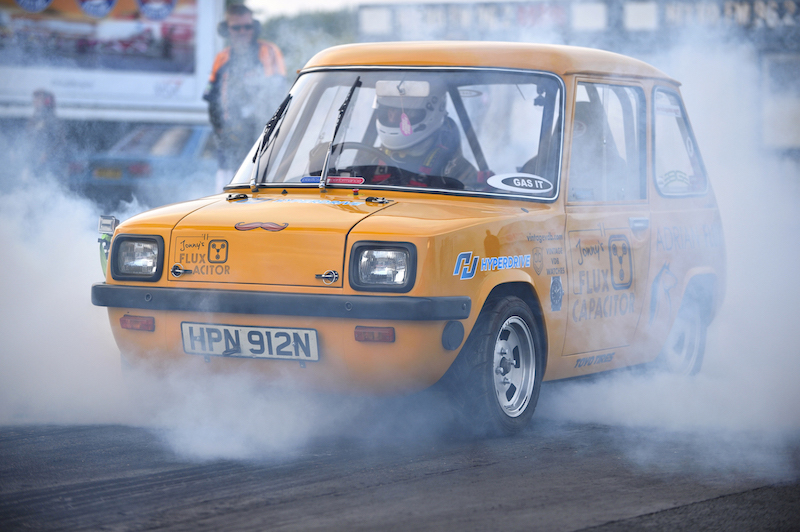 The Enfield 8000 u00e2u20acu02dcFlux Capacitoru00e2u20acu2122 smashes world speed record. u00e2u20acu201d AFP pic
