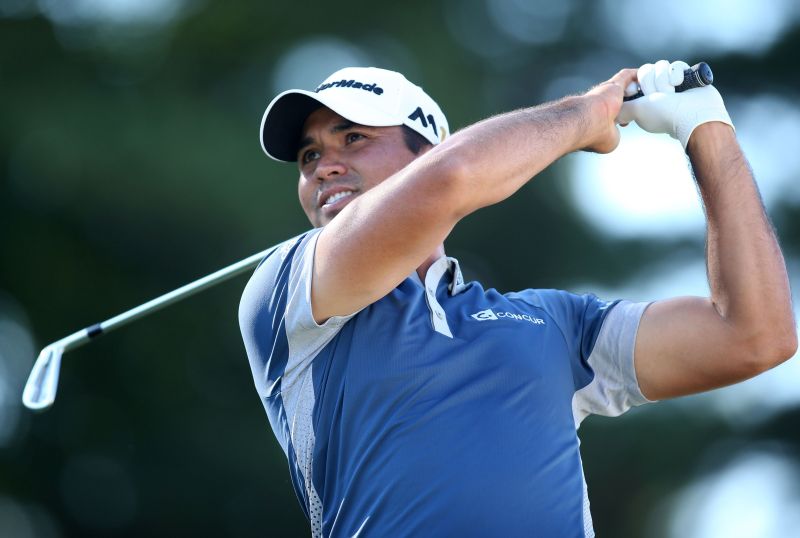Jul 1, 2016; Akron, OH, USA; Jason Day of Australia tees off on the seventeenth hole during the second round of the Bridgestone Invitational at Firestone Country Club - South Course. Mandatory Credit: Charles LeClaire-USA TODAY Sports.