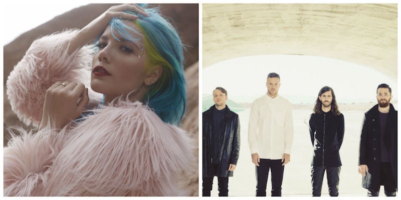 Halsey (left) and Imagine Dragons to headline at this yearu00e2u20acu2122s night race. u00e2u20acu201d TODAY pic