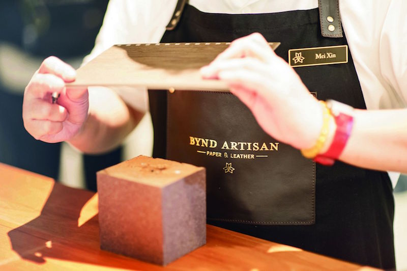 At Bynd Artisan, you can fully customise your paper notebook, where it will be hand-bound by craftsmen. u00e2u20acu201d TODAY pic