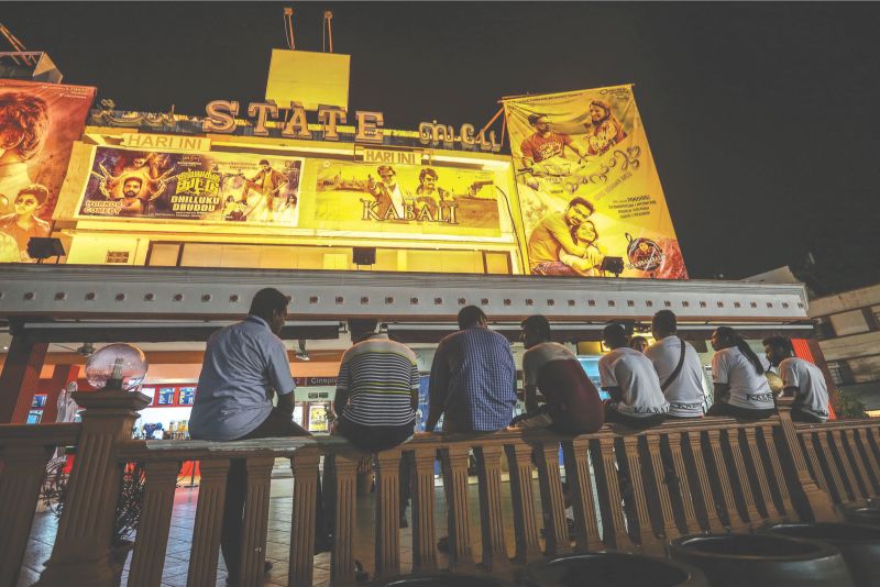 The hit movie being screened at State cinema in Petaling Jaya. u00e2u20acu2022 Picture by Firdaus Latif