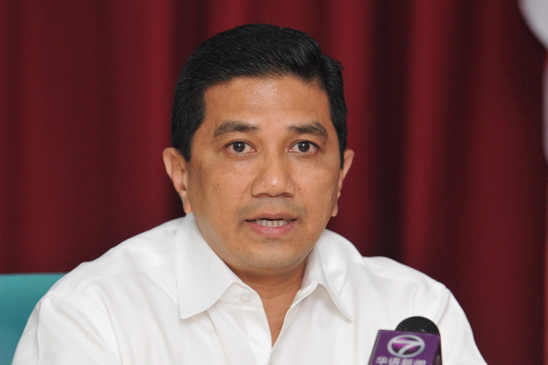 Selangor Menteri Besar Azmin Ali, attends a meeting at Komtar, George Town, Penang on July 20, 2016. u00e2u20acu201d Picture by KE Ooi