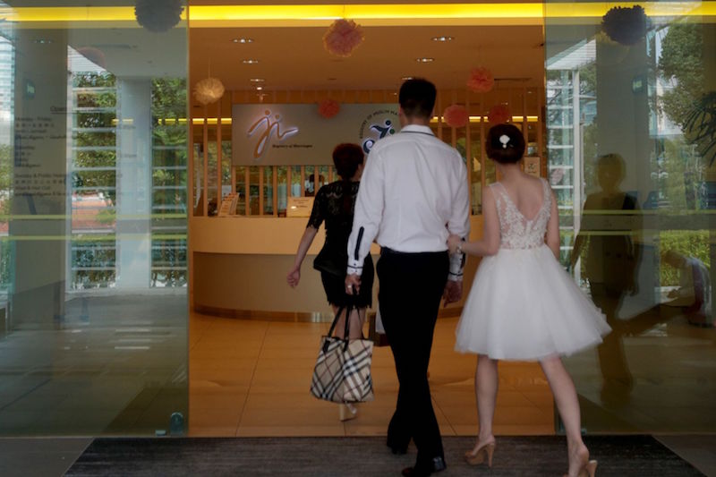 Singapore couples married between five and nine years formed the largest group (31.5 per cent) filing for civil divorces last year. u00e2u20acu201d TODAY pic