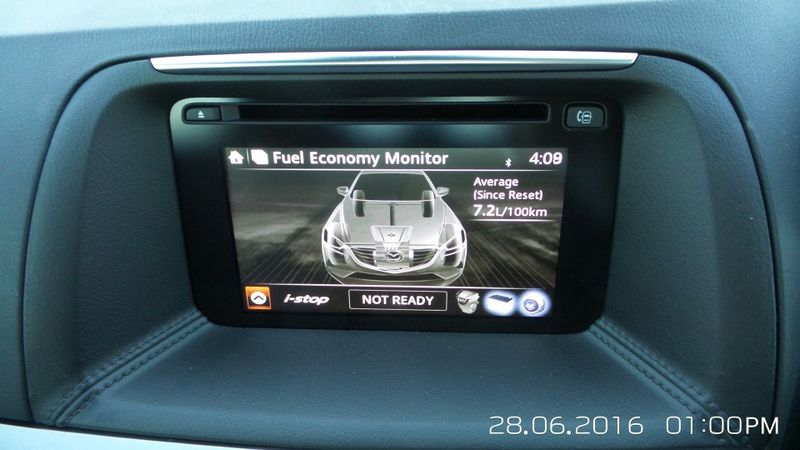 This Mazda CX-5 version delivers 7.2 lit per 100km.