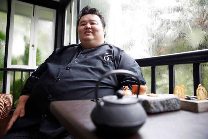 Jason Tan, co-owner and chef patron of one-Michelin star Corner House. — TODAY pic