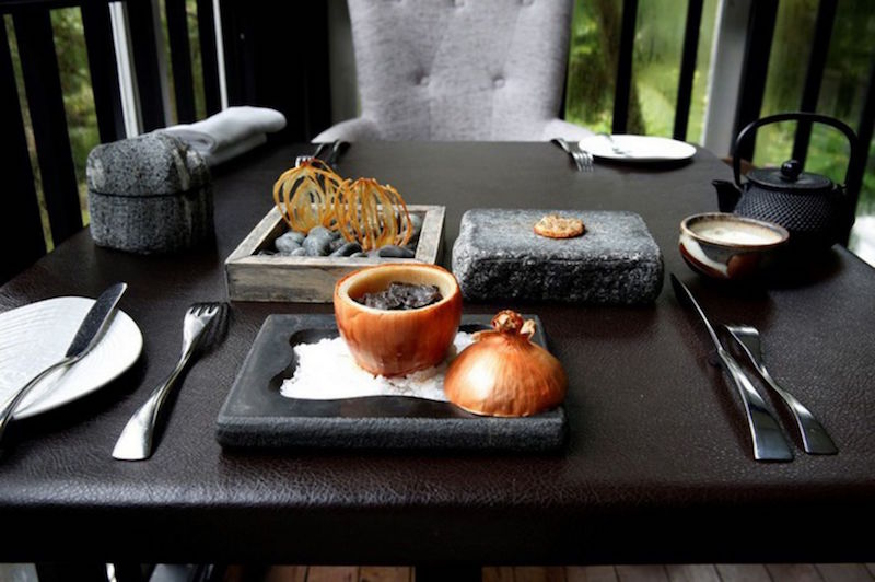 Jason Tan’s four-part dish centred on the Cevennes onion. — TODAY pic