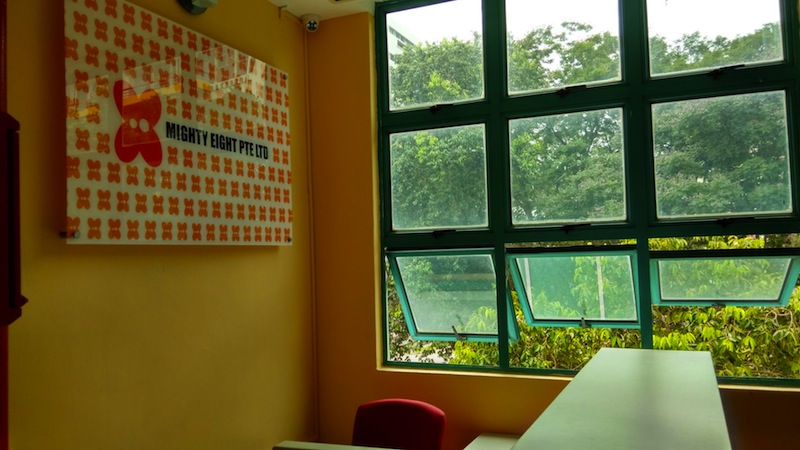 When TODAY visited Mighty Eight's Genting Lane office yesterday, there was nobody manning the reception counter and the office was locked and in darkness. u00e2u20acu201d TODAY pic