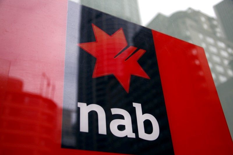 A National Australia Bank (NAB) logo is pictured on an automated teller machine (ATM) in central Sydney in this picture released July 27, 2016. u00e2u20acu2022 Reuters pic