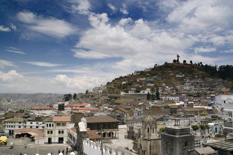 Perched 2,850 metres (9,350 feet) above sea level on the ruins of an ancient Inca city, Quito boasts one of the best-preserved historic centres in Latin America. u00e2u20acu2022 AFP pic