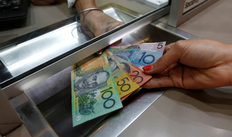 Australian dollar denominations shown in a photo illustration at a currency exchange in Sydney, Australia, June 7, 2016. u00e2u20acu201d Reuters pic