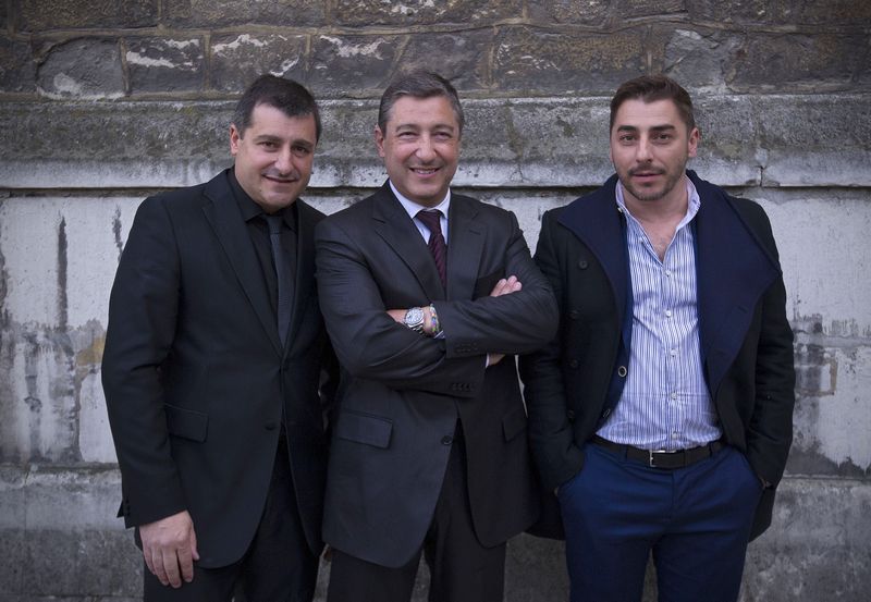 Spanish chefs of 'El Celler de Can Roca' Joan Roca (centre), Jordi Roca (right) and Josep Roca. u00e2u20acu201d AFP pic