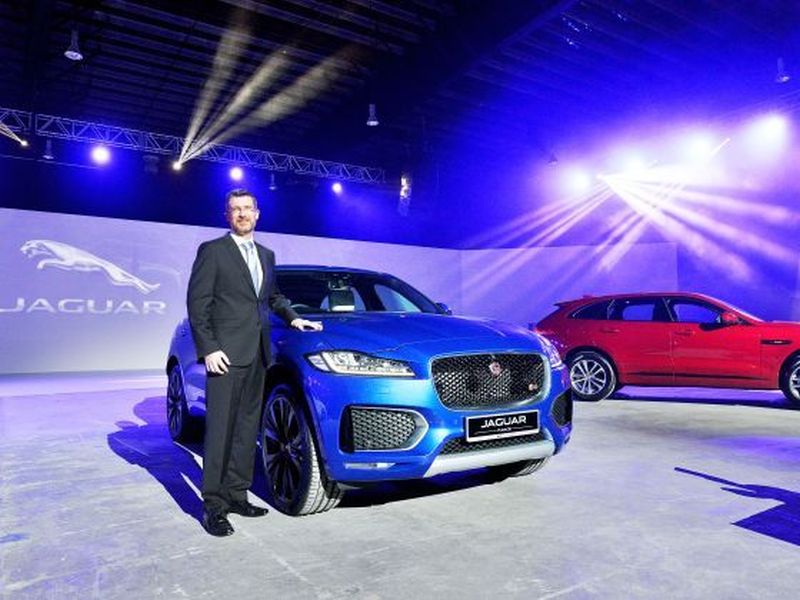 Russell Anderson, managing director of Asia Pacific Importers, Jaguar Land Rover Singapore, at the launch of the F-Pace in Singapore. u00e2u20acu201d Picture courtesy of Jaguar/TODAY