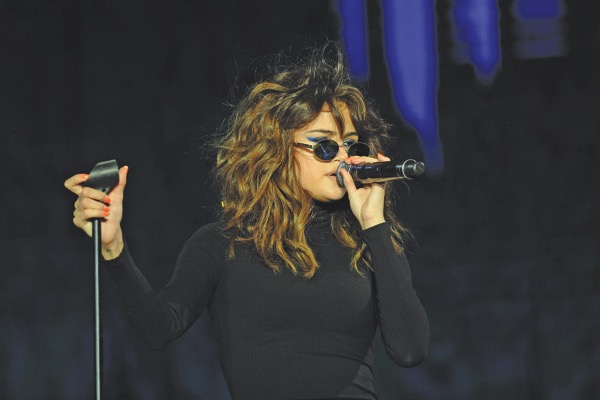 Gomez  thrills fans during her concert on Monday night. u00e2u20acu201d Picture bynPR Worldwide