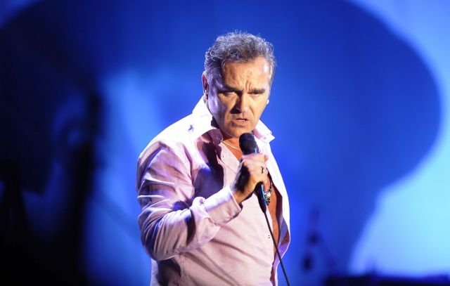 British singer Morrissey has announced that he will play just one date in his native UK this year. u00e2u20acu201d AFP pic