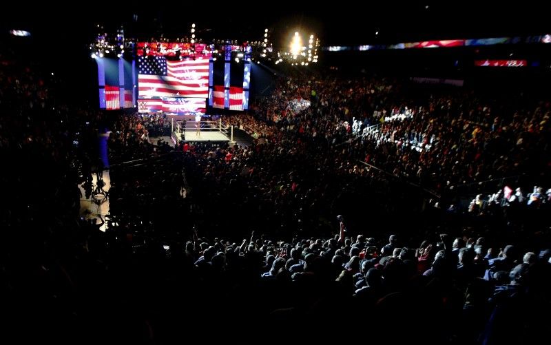Opening of the WWE Survivor Series, a professional wrestling event at Philips Arena in Atlanta, Georgia November 22, 2015. u00e2u20acu201dReuters pic