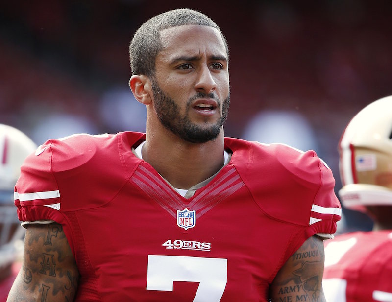 San Francisco 49ers quarterback Colin Kaepernick stands on the field before their NFL pre-season football game against the Denver Broncos in San Francisco August 8, 2013. u00e2u20acu201d Reuters pic