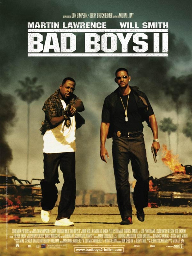 u00e2u20acu02dcBad Boys IIu00e2u20acu2122 movie poster.