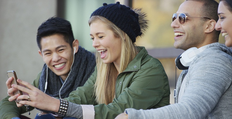 Consumers that constantly upgrade their handsets are also the happiest with their smartphones. u00e2u20acu201d AFP pic