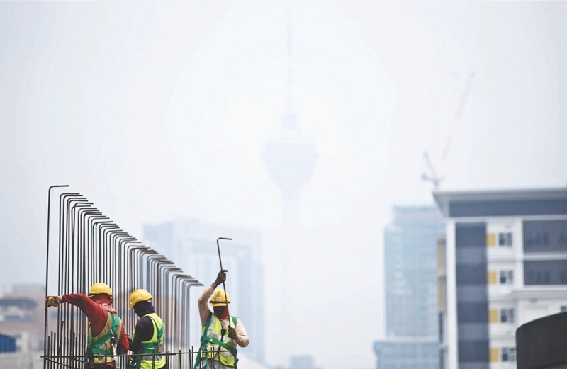 The smoke from slash-and-burn activities caused skies over Peninsular Malaysia and Sabah and Sarawak to be blanketed with haze. u00e2u20acu201d Malay Mail pic