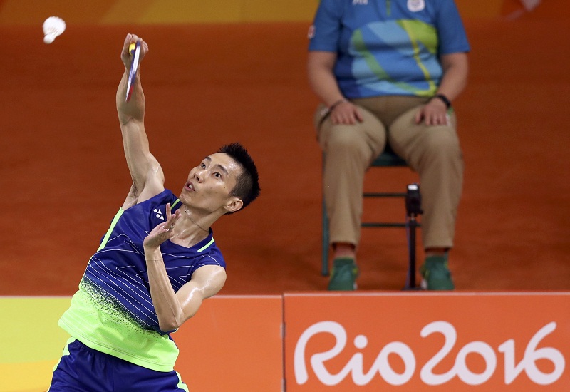 Datuk Lee Chong Wei  plays against Chen Long of China during the menu00e2u20acu2122s single gold medal match in Rio de Janeiro, Brazil Aug 20, 2016. u00e2u20acu201d Reuters pic