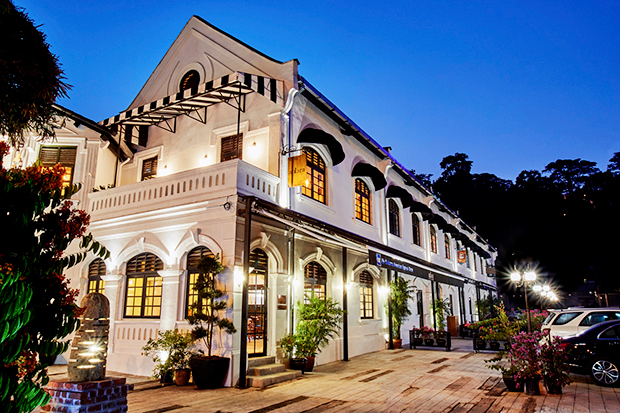 The building where Antara Restaurant and Abacus Bar are located is more than a 100 years old
