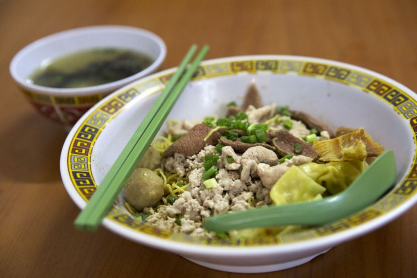 Bak Chor Mee from one Michelin star Hill Street Tai Hwa Pork Noodles stall. u00e2u20acu201d TODAY pic