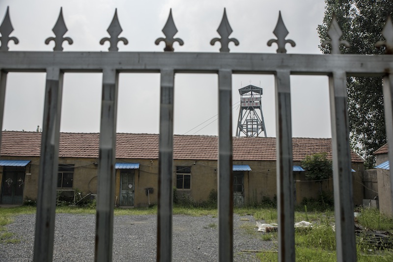 The now-closed Zhushi iron mine, where police allege that murder-for-profit schemes were disguised as routine accidents, in Lanling, China, July 29, 2016. u00e2u20acu201d NYT pic