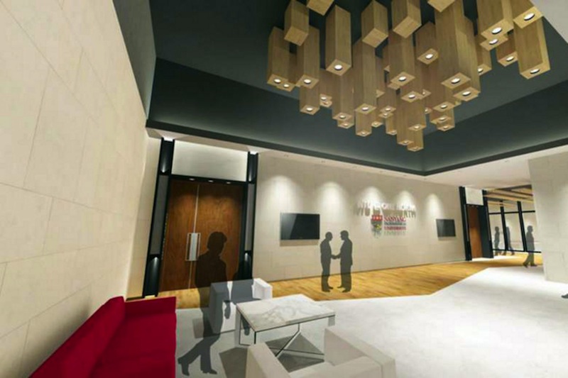 An artistu00e2u20acu2122s impression of the NTU alumni club at one-north, in which technology-enhanced meeting rooms, among other initiatives, will be incorporated. u00e2u20acu201d Picture courtesy of NTU Alumni Club