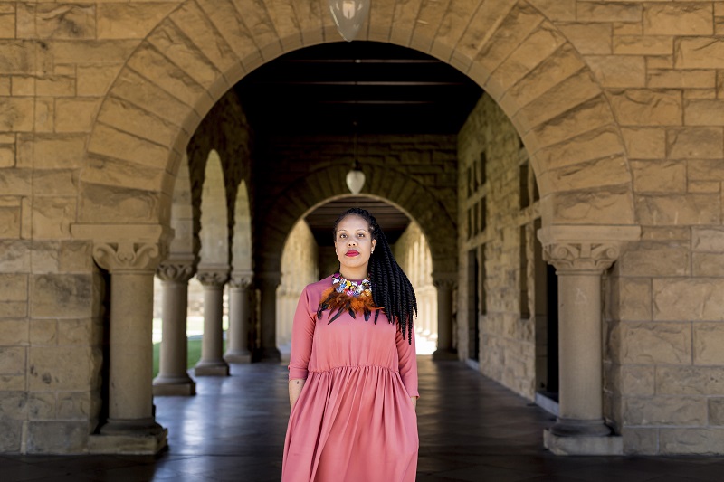 Nicole Amarteifio, the creator of u00e2u20acu02dcAn African Cityu00e2u20acu2122, at Stanford University in Palo Alto, California, June 25, 2016. u00e2u20acu201d Picture by Jason Henry/The New York Times