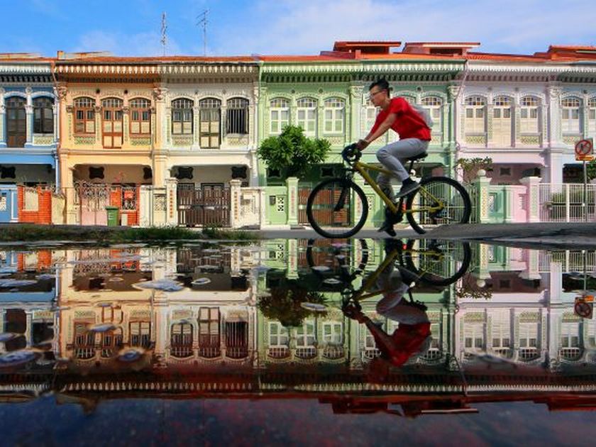 The winning entry of Snapshots of Heritage Photography Exhibition at Capitol Piazza. u00e2u20acu201d  Photo by Ong Yi Chao via Today Online